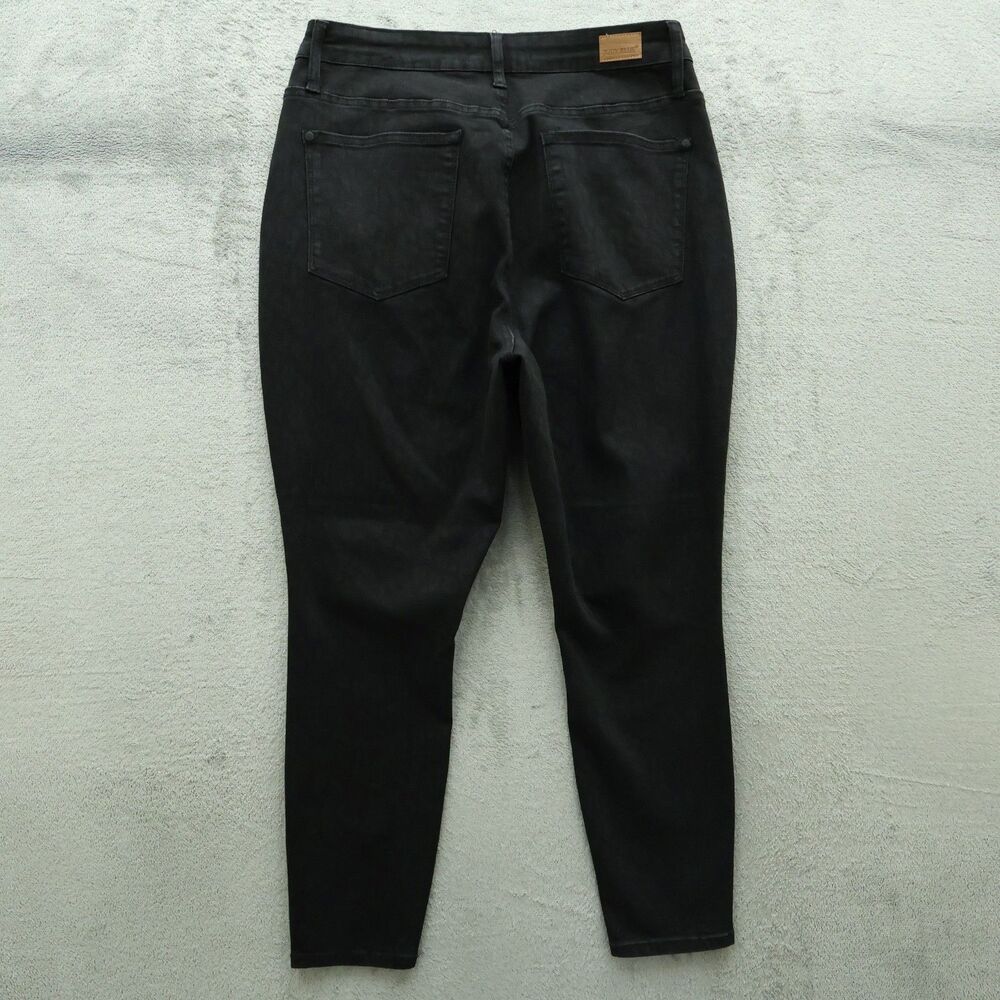 Judy Blue Jeans Women's Size 16W Black High-Rise Skinny Fit Denim 28" Inseam - Picture 13 of 16